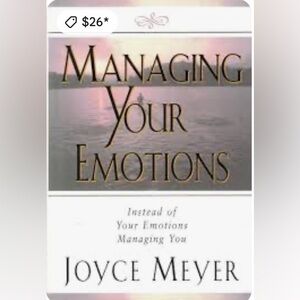 Joyce Meyer.                          Managing Your Emotions Book HC